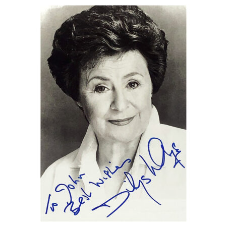 Signed Dilys Laye Photo - Dedicated to John