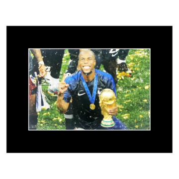 Signed Djibril Sidibe Photo Display 16x12 - World Cup Winner 2018