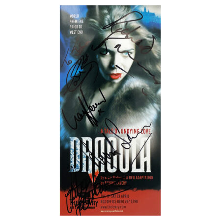 Signed Dracula Pamphlet - Cast Autograph