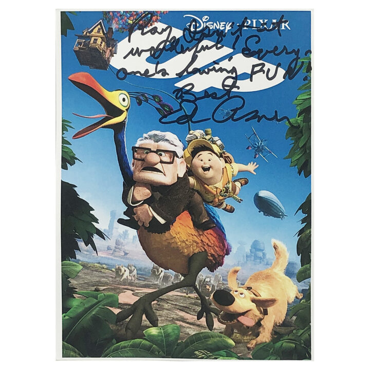 Signed Ed Asner Photo - Dedicated to Ray