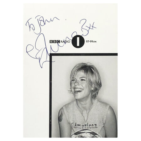 Signed Emma B Photo - Dedicated to John