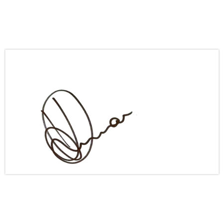 Signed Erwin Koeman White Card - Holland Autograph