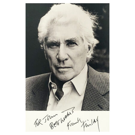 Signed Frank Finlay Photo - Dedicated to John