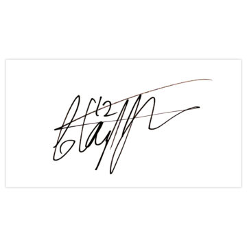 Signed Gary Taylor-Fletcher White Card - Huddersfield Town Autograph