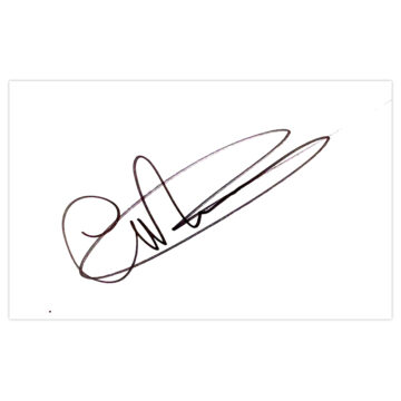 Signed Graeme Murty White Card - Reading Autograph