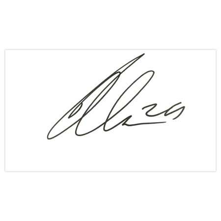 Signed Jake Livermore White Card - West Bromwich Albion Autograph