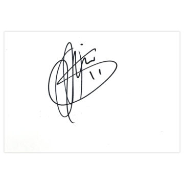 Signed Jay Simpson White Card - Leyton Orient Autograph