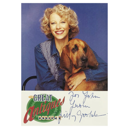 Signed Jilly Goolden Photo - Dedicated to John