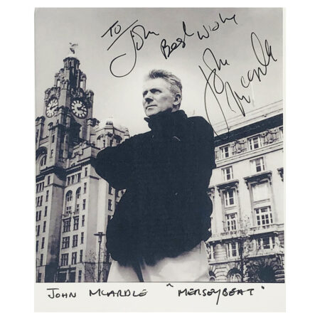 Signed John McArdle Photo - Dedicated to John