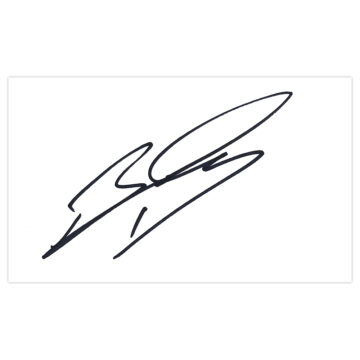 Signed Jonathan Bond White Card - Peterborough United Autograph