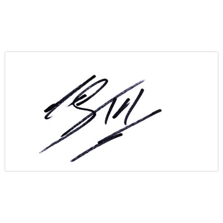 Signed Quique Sanchez Flores White Card – Watford Autograph