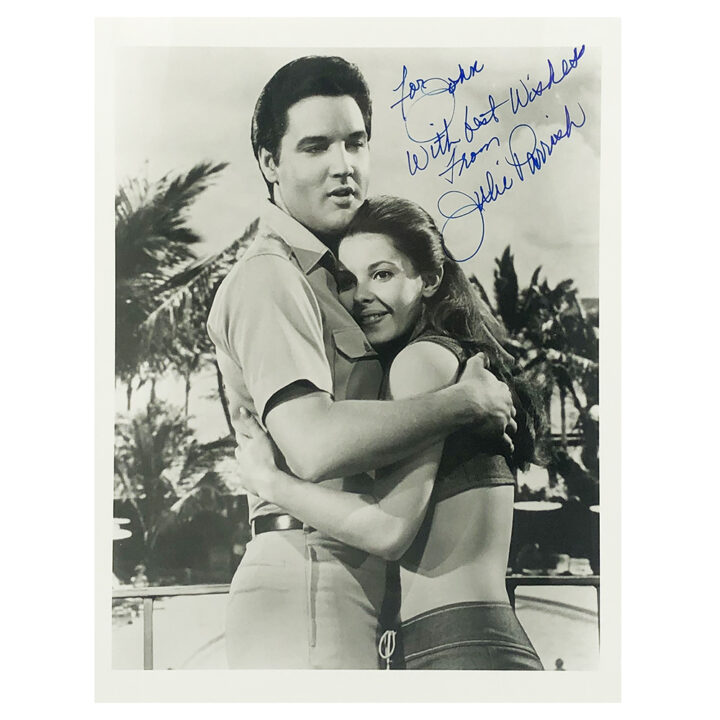 Signed Juliet Prowse Photo - Dedicated to John