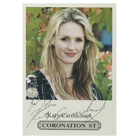 Signed Katy Carmichael Photo - Dedicated to John