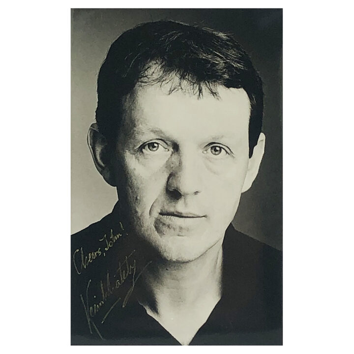 Signed Kevin Whately Photo - Dedicated to John