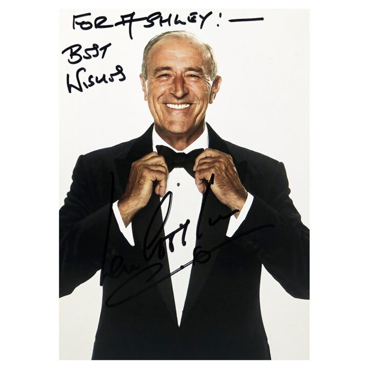 Signed Len Goodman Photo - Dedicated to Ashley