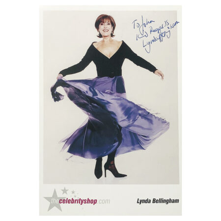 Signed Lynda Bellingham Photo - Dedicated to John