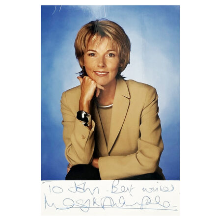 Signed Mary Nightingale Photo - Dedicated to John