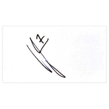 Signed Matej Vydra White Card - Watford Icon Autograph