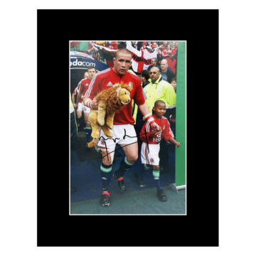 Signed Phil Vickery Photo Display - 16x12 British & Irish Lion