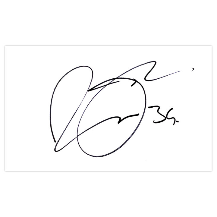 Signed Remie Streete White Card - Newcastle United Autograph