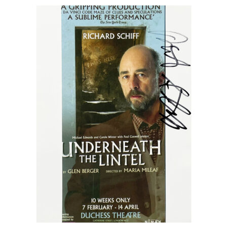 Signed Richard Schiff Photo - Underneath The Lintel Autograph