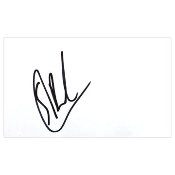 Signed Saido Berahino White Card - West Bromwich Albion Autograph