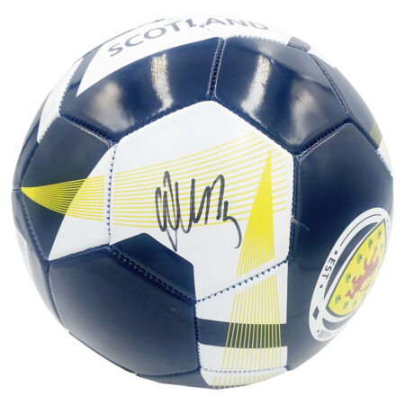 Signed Scotland Football 2 - Unknown Autograph