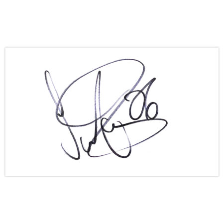 Signed Sean Morrison White Card - Cardiff City Autograph