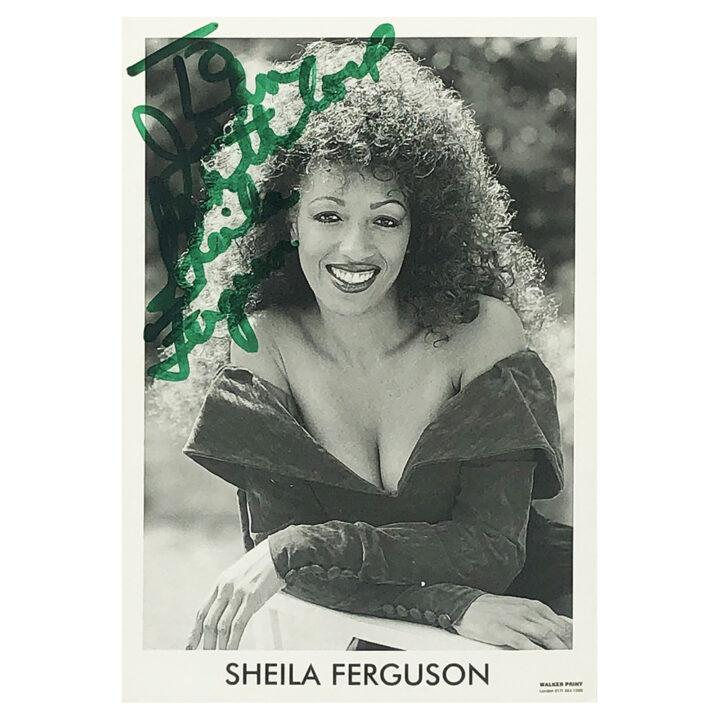 Signed Sheila Ferguson Photo - Dedicated to John