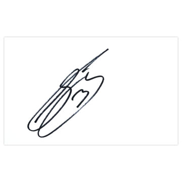 Signed Stephen Kelly White Card - Birmingham City Autograph