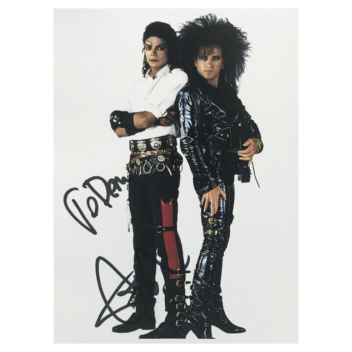 Signed Steve Stevens Photo - Dedicated to Dan