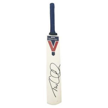 Signed Tom Latham Mini Bat - New Zealand Cricket Icon