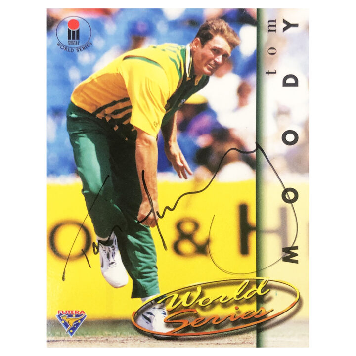 Signed Tom Moody Trading Card - World Series Autograph