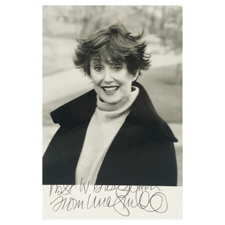 Signed Una Stubbs Photo - Dedicated to John