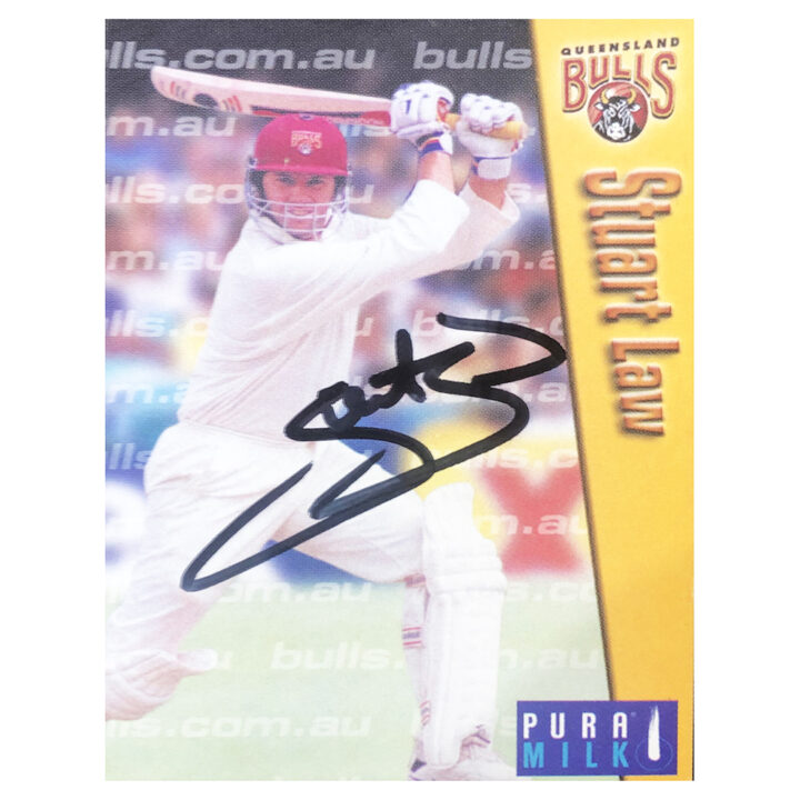 Stuart Law Signed Trading Card - Queensland Bulls Autograph