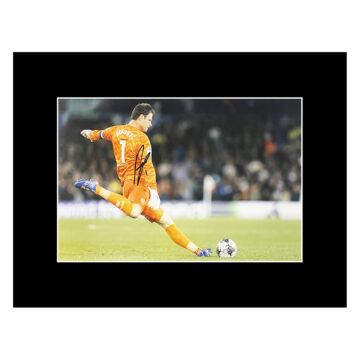 Autograph Asmir Begovic Photo Display 16x12 - QPR Icon