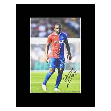 Autograph Cheick Doucoure Photo Display 16x12 - Crystal Palace FC Icon