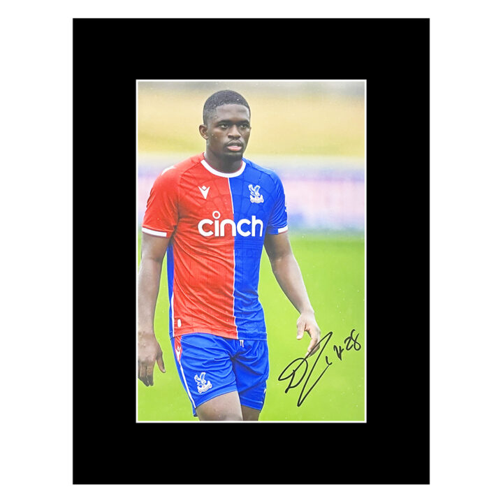 Autograph Cheick Doucoure Photo Display 16x12 - Crystal Palace Icon