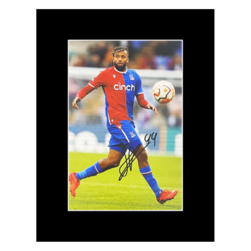 Autograph Jairo Riedewald Photo Display 16x12 - Crystal Palace Football Club