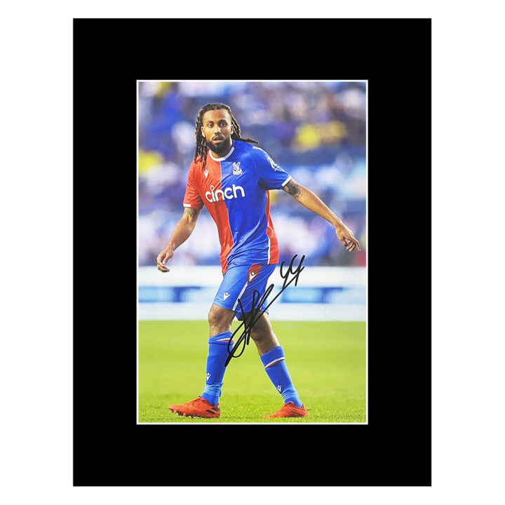 Autograph Jairo Riedewald Photo Display 16x12 - Crystal Palace Icon