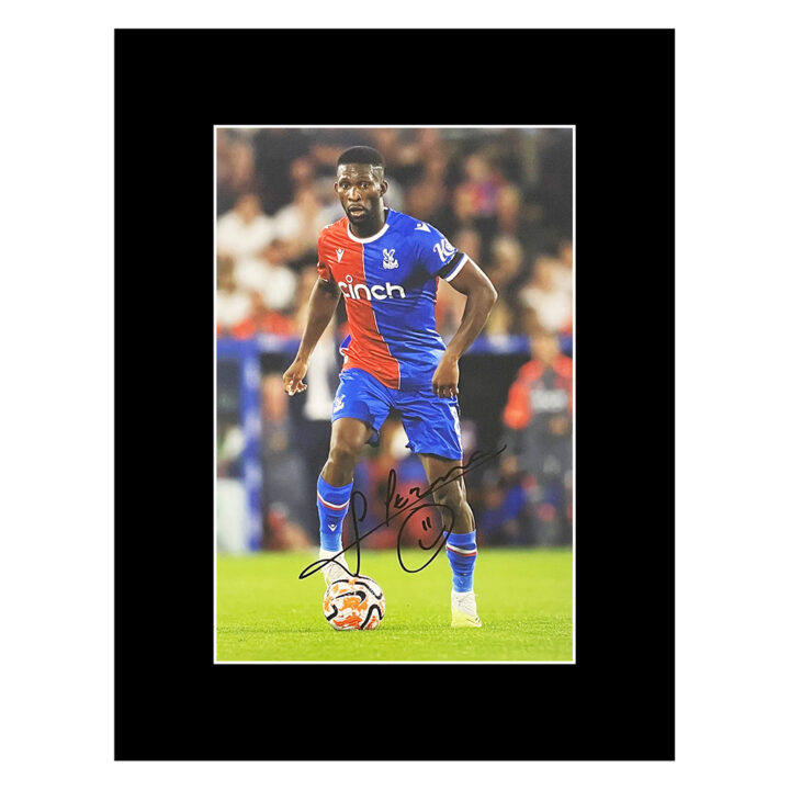 Autograph Jefferson Lerma Photo Display 16x12 - Crystal Palace Football Club