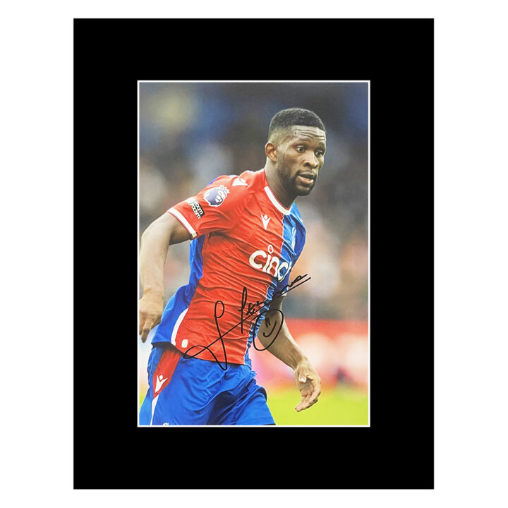 Autograph Jefferson Lerma Photo Display 16x12 - Crystal Palace Icon