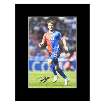 Autograph Joachim Andersen Photo Display 16x12 - Crystal Palace Football Club