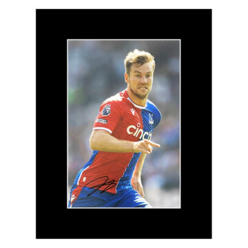 Autograph Joachim Andersen Photo Display 16x12 - Crystal Palace Icon