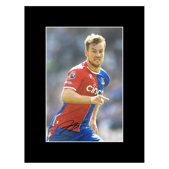 Autograph Joachim Andersen Photo Display 16x12 - Crystal Palace Icon