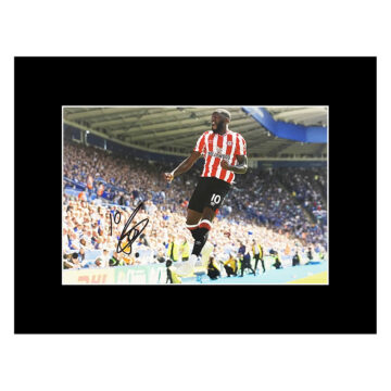 Autograph Josh Dasilva Photo Display 16x12 - Brentford FC Icon