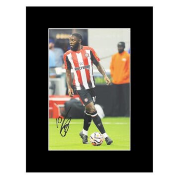 Autograph Josh Dasilva Photo Display 16x12 - Brentford Football Club