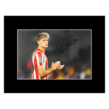 Autograph Mads Roerslev Photo Display 16x12 - Brentford Icon