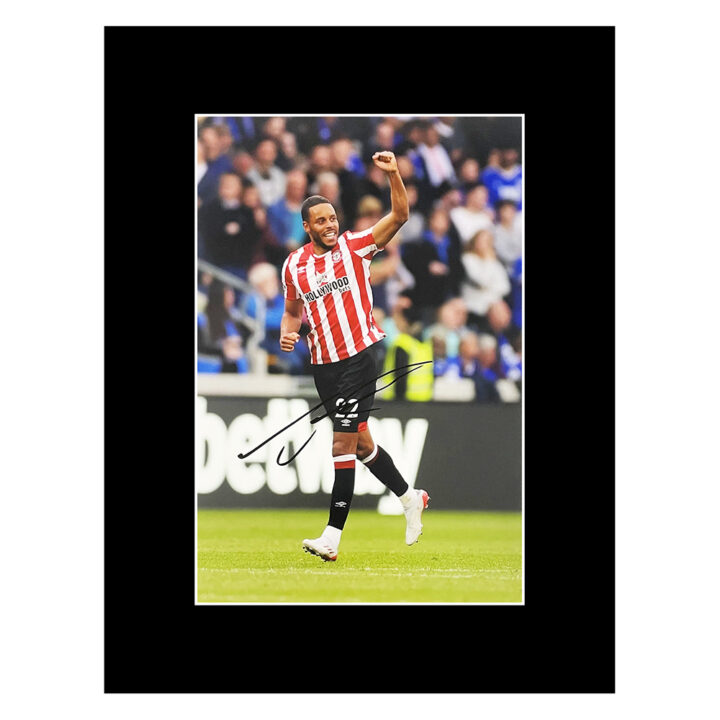 Autograph Martin Jorgensen Photo Display 16x12 - Brentford Icon