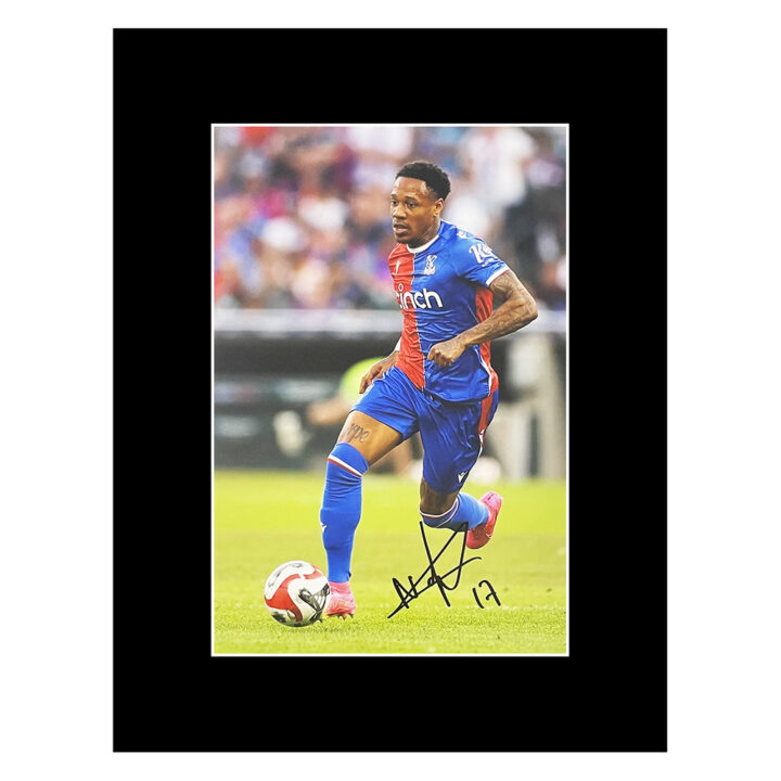 Autograph Nathaniel Clyne Photo Display 16x12 - Crystal Palace Football Club